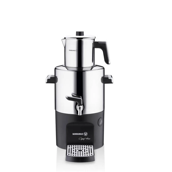 KORKMAZ ÇAYŞEF HOME SEMAVER INOX/PARLAK ürün görseli 1