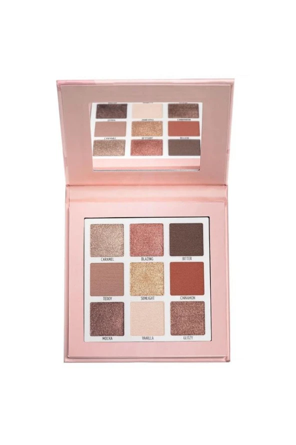 Golden Rose Miss Beauty Eyeshadow Palette No:02 Nude Addict - Far Paleti ürün görseli 1