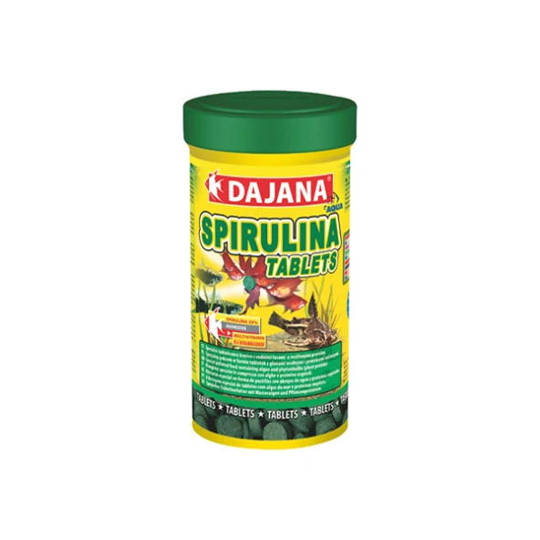 Dajana Spirulina Tablets 100 Ml 50 Gr ürün görseli 1