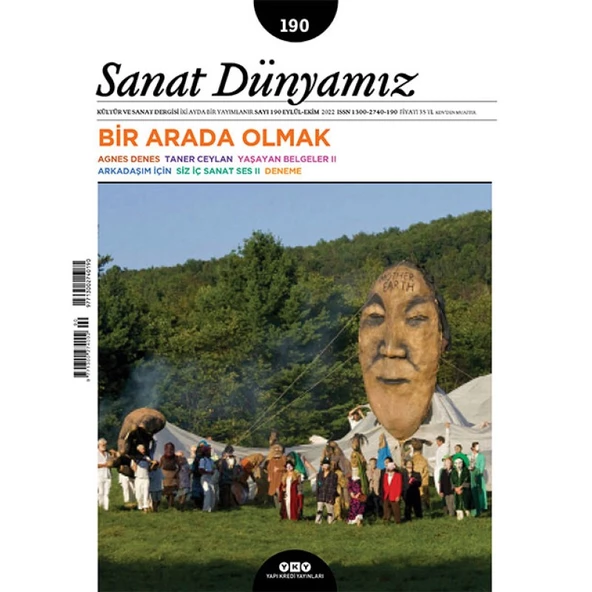 Sanat Dünyamız 190.Sayı Eylül-Ekim 2022 ürün görseli 1