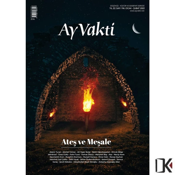 Ay Vakti 196.Sayı Ocak-Şubat 2022 ürün görseli 1