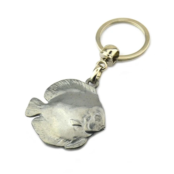 Discus Balık Anahtarlık - Ham Lak - Resim 4