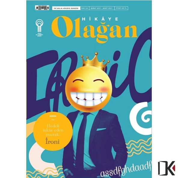 Olağan Hikâye 3.Sayı Şubat-Mart 2021 ürün görseli 1