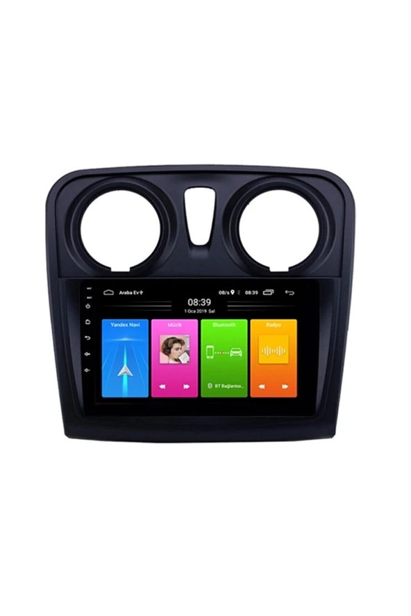 Newspace Dacia Sandero 2/32 Dsp Ips Android Multimedya Navigasyon Oto Teyp ürün görseli 1