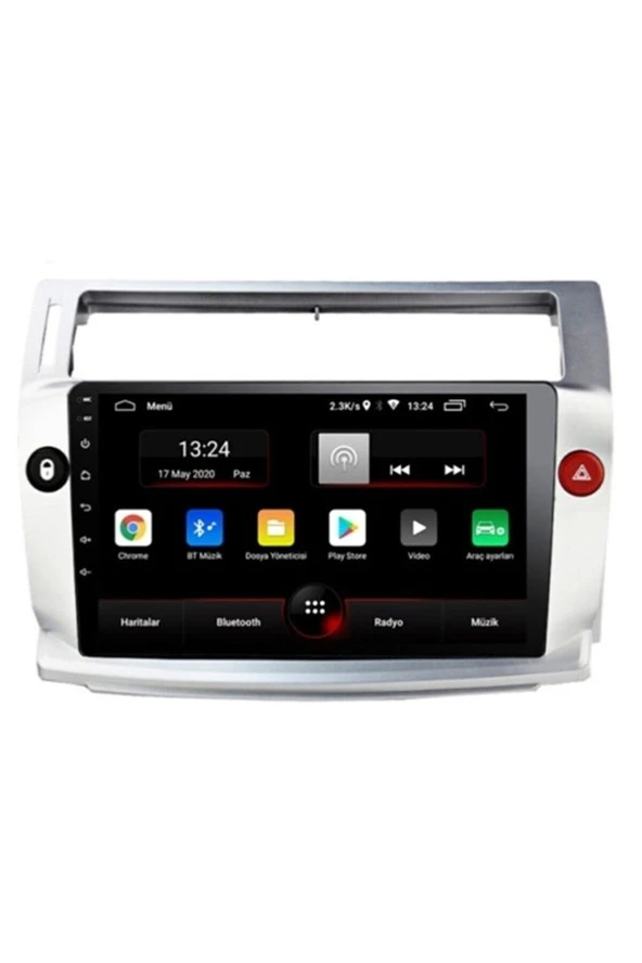 Newspace Citroen C4 2/32 Carplay Multimedya Navigasyon Oto Teyp ürün görseli 1