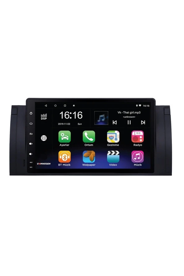 Newspace Bmw E39 2/32 Carplay Android Multimedya Navigasyon Oto Teyp ürün görseli 1