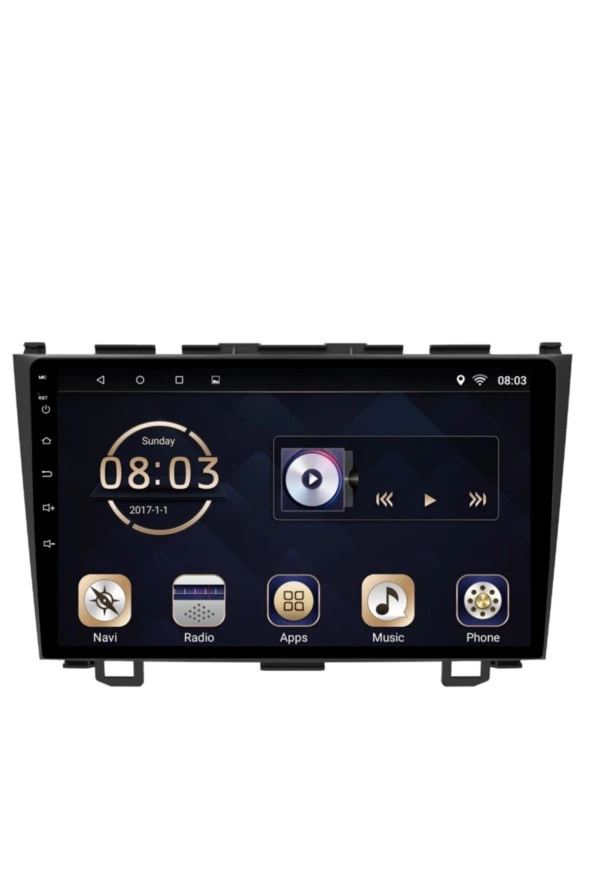 Newspace Honda Crv 2007/2012 Model Multimedya 32 Gb Hafıza 2 Gb Ram Carplay Navigasyon Oto Teyp ürün görseli 1