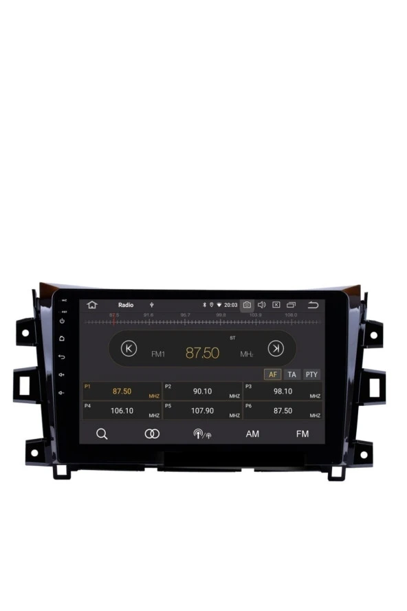 Newspace Nissan Navara 2014-2018 2/32 Android Dsp Ips Multimedya Navigasyon Oto Teyp ürün görseli 1