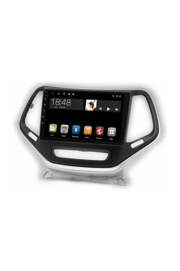 Newspace Jeep Chorekee 6Gb Ram 128Gb Rom 8 Çekirdek Android Carplay Multimedya ürün görseli 1