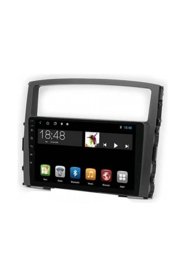 Newspace Mitsubishi Pajero 4Gb Ram 64Gb Rom Android 8 Çekirdek Carplay Multimedya ürün görseli 1