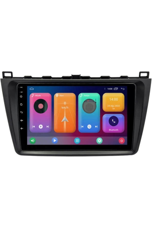 Newspace Mazda 6 (2009-2011) Uyumlu Android 6Gb Ram 128Gb Rom 8 Çekirdek Carplay Multimedya ürün görseli 1