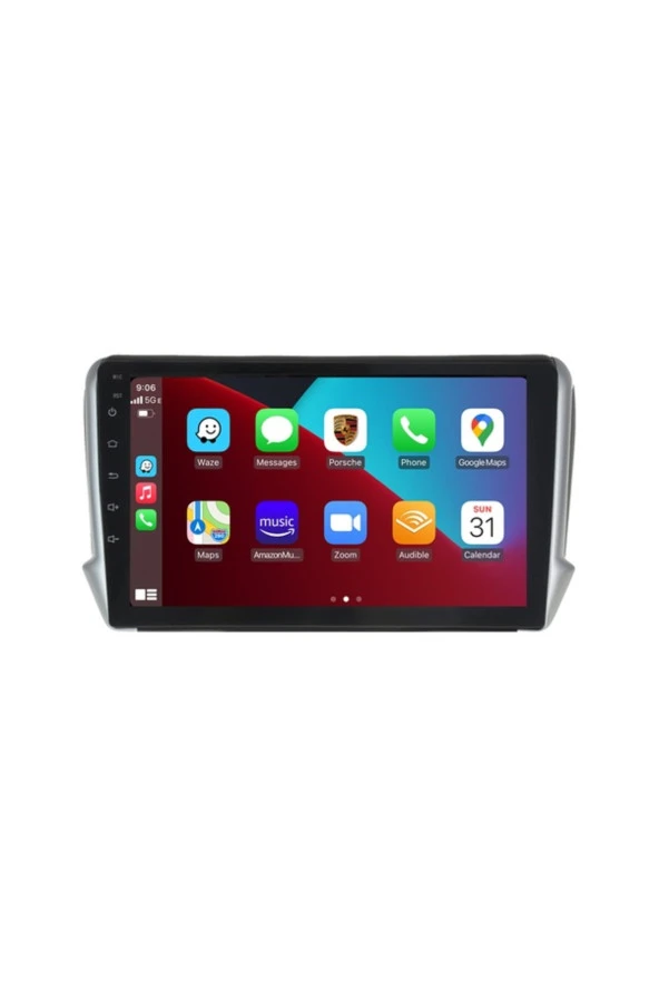 Newspace Peugeot 208-2008 Android 2Gb Ram 32Gb Rom Carplay Navigasyon Multimedya ürün görseli 1