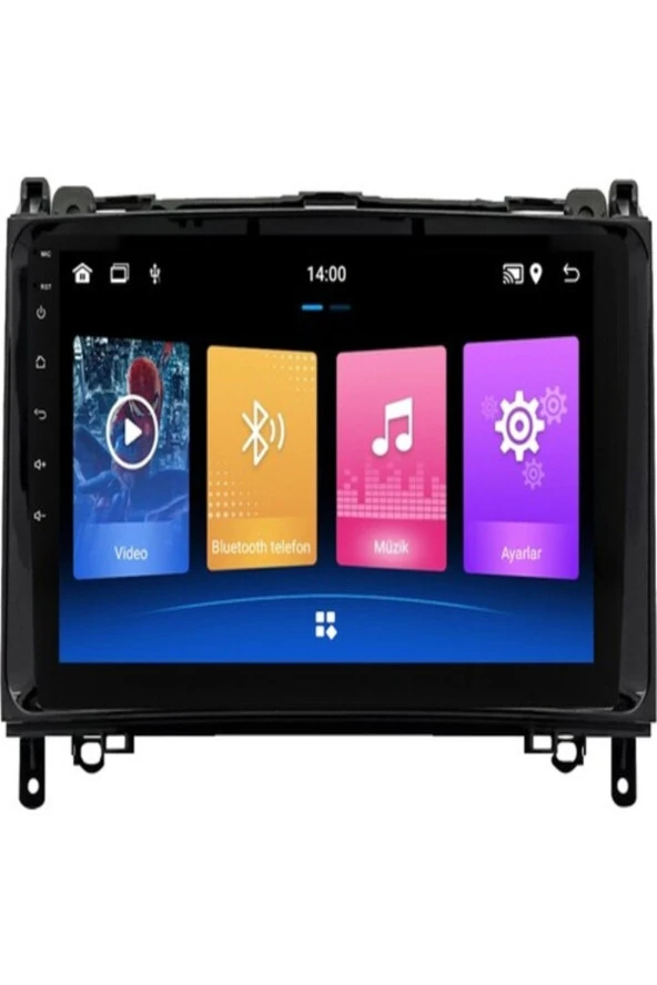 Newspace Mercedes Sprinter 4Gb Ram 64Gb Rom 8 Çekirdek Android Carplay Multimedya ürün görseli 1
