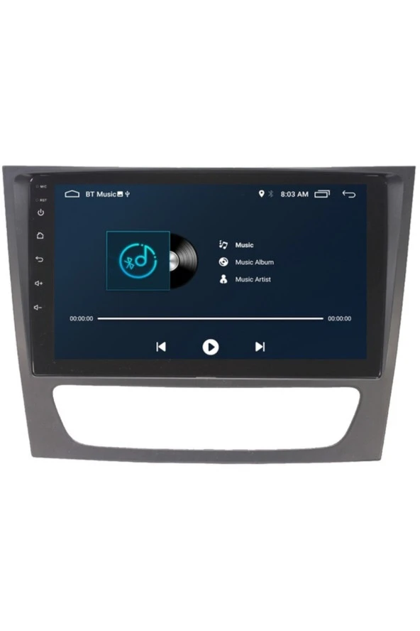 Newspace Mercedes W211 (2001-2009) Android 6Gb Ram 128Gb Rom 8 Çekirdek Carplay Multimedya ürün görseli 1