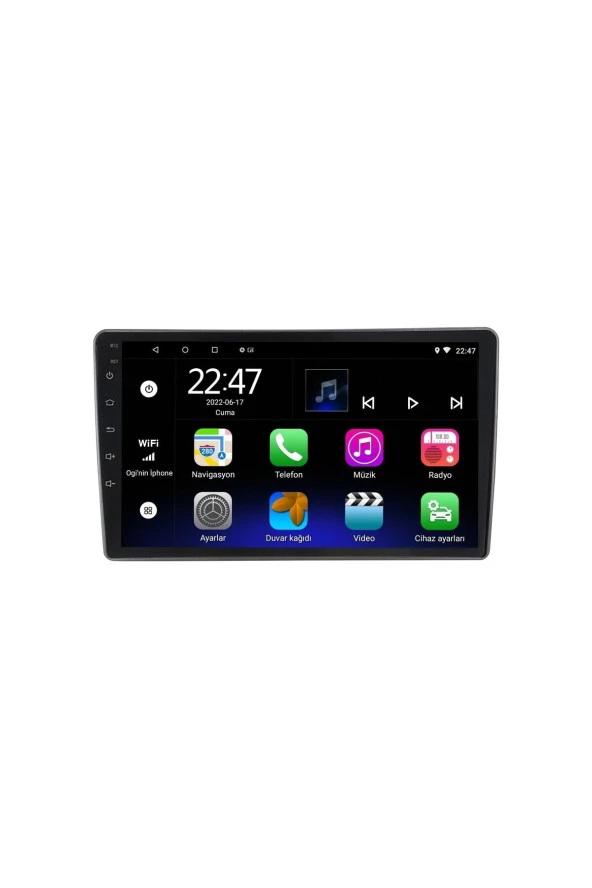 Newspace Peugeot 407 Android 2Gb Ram 32Gb Rom Qled Ekran Carplay Navigasyon Multimedya ürün görseli 1