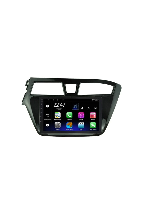 Newspace Hyundai İ20  Uyumlu Android 4Gb Ram 64Gb Rom Carplay 8 Çekirdek Navigasyon Multimedya Oto Teyp ürün görseli 1