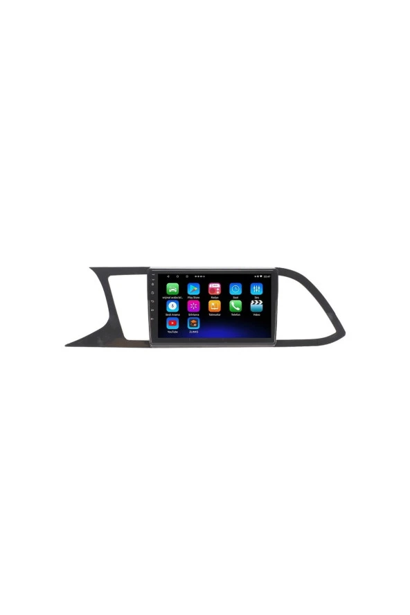 Newspace Seat Leon  Uyumlu 4Gb Ram 64Gb Rom Carplay 8 Çekirdek Android Navigasyon Multimedya Teyp ürün görseli 1