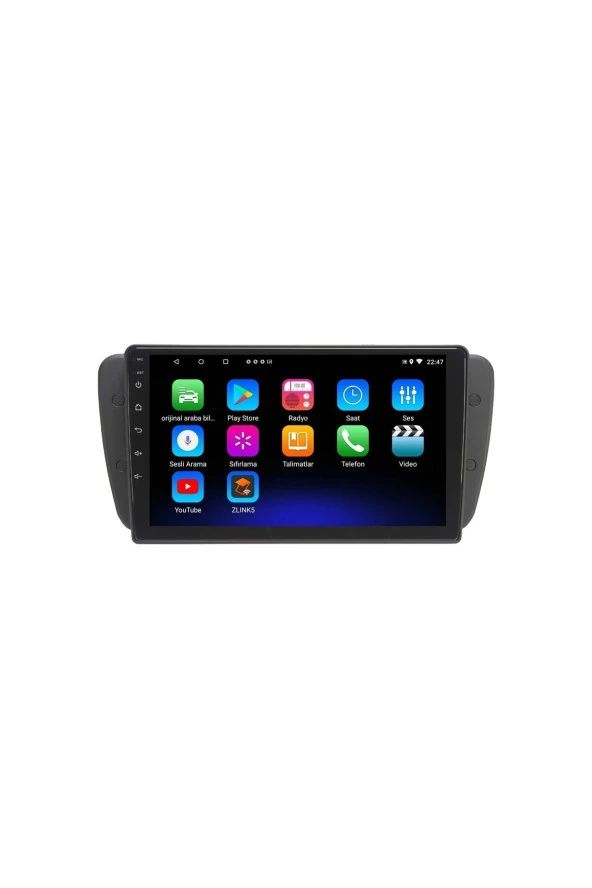 Newspace Seat İbiza Uyumlu 4Gb Ram 64Gb Rom Carplay 8 Çekirdek Navigasyon Multimedya Teyp ürün görseli 1