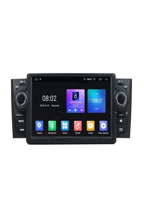 Newspace Fiat Linea/Punto 2Gb Ram 32Gb Rom Carplay Android Navigasyon Multimedya Teyp ürün görseli 1