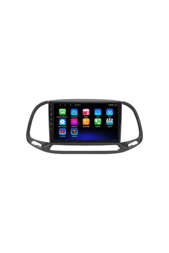Newspace Fiat Doblo Yeni Kasa Uyumlu  2Gb Ram 32Gb Rom Carplay Multimedya ürün görseli 1