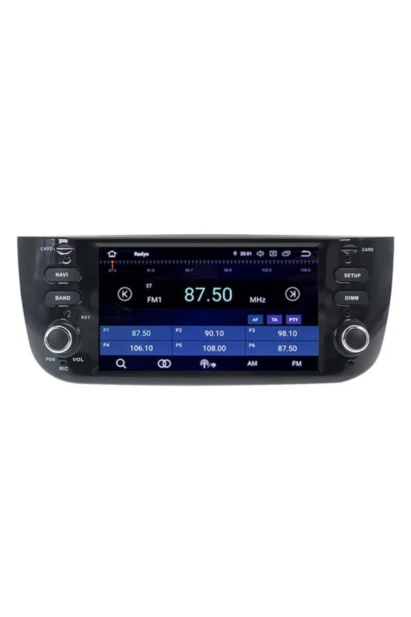 Newspace Fiat Linea/Punto 2Gb Ram 32 Gb Rom Carplay Android Navigasyon Multimedya Teyp ürün görseli 1