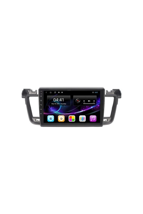 Newspace Peugeot 508 Full Hd 2Gb Ram 32Gb Rom Carplay Android Multimedya Navigasyon Oto Teyp ürün görseli 1