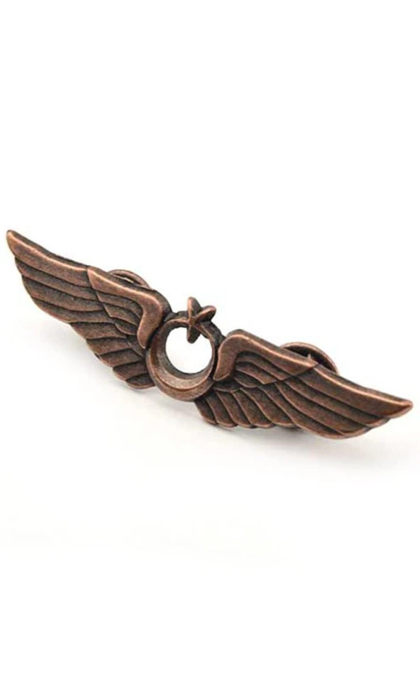 Pilot Bröve Rozet Büyük ( Bakır Oksit ) ( 60 mm) ürün görseli 1