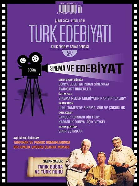 Türk Edebiyatı 592.Sayı Şubat 2023 ürün görseli 1