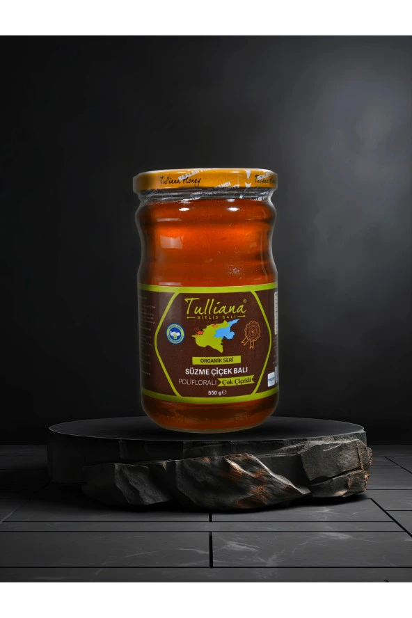 Bitlis Balı (ORGANİK SERİ) Süzme Çiçek Balı (850 GR.) ürün görseli 1