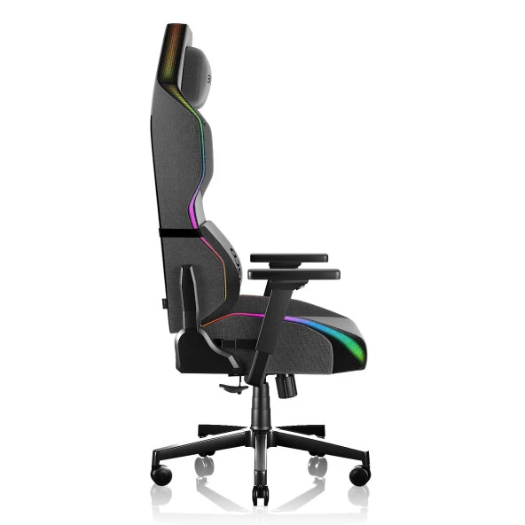 EXVEGA Lunar Active Kumaş RGB Oyuncu Koltuğu Gri ürün görseli 1