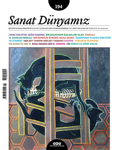 Sanat Dünyamız 194.Sayı Mayıs-Haziran 2023 ürün görseli 1