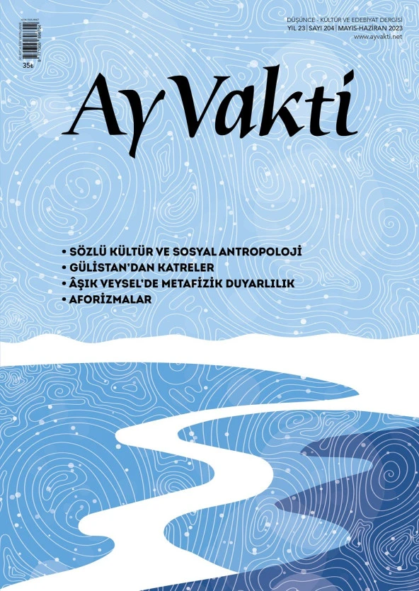 Ay Vakti 204.Sayı Mayıs-Haziran 2023 ürün görseli 1