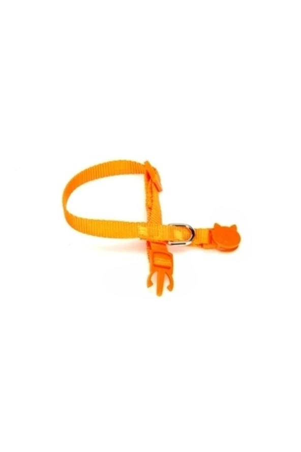 Doggie Kedi Boyun Tasması 1 Cm X 30 Cm Turuncu ürün görseli 1