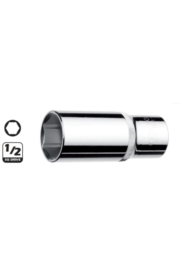 Ceta Form C24-h11 11 Mm 1/2'' 6 Köşe Derin Lokma Anahtar ürün görseli 1