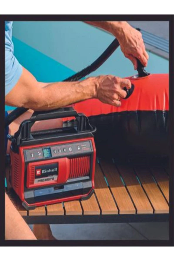 Einhell PRESSITO 18/25 Hybrid Akülü Hibrit Kompresör 4020430 ürün görseli 1