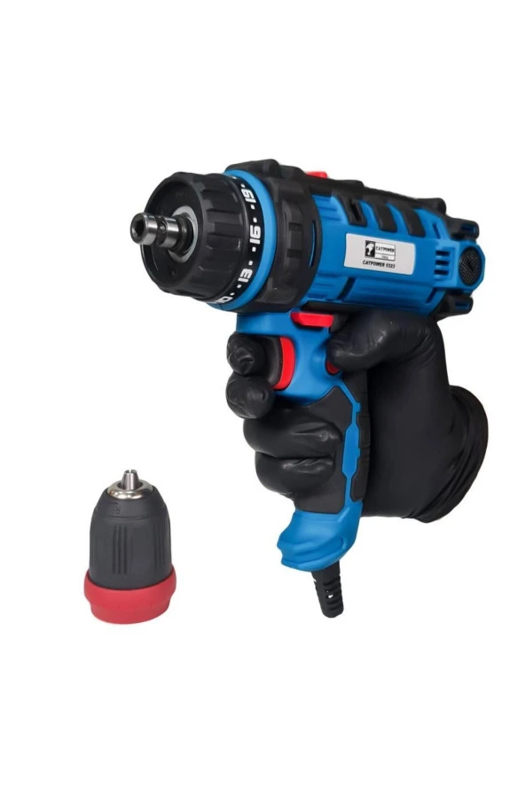 Catpower 5323 Elektrikli Torklu Vidalama 300 Watt Çıkarılabilir Mandren Ve Bits Uç Girişli ürün görseli 1