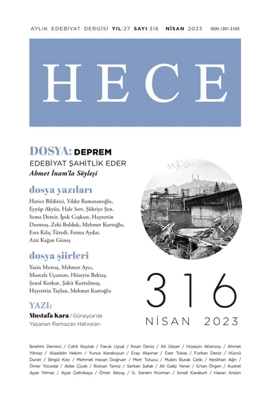 Hece 316.Sayı Nisan 2023 ürün görseli 1