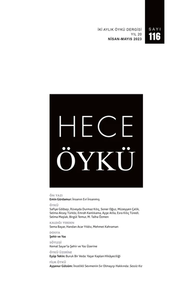 Hece Öykü 116.Sayı Nisan-Mayıs 2023 ürün görseli 1