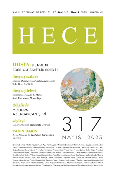 Hece 317.Sayı Mayıs 2023 ürün görseli 1