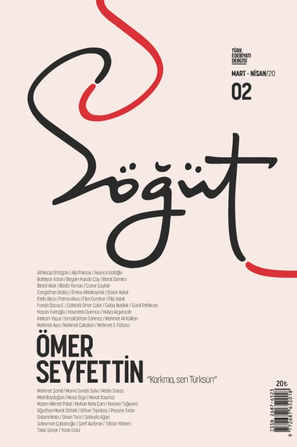 Söğüt 2.Sayı Mart-Nisan 2020 ürün görseli 1