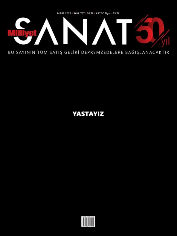 Milliyet Sanat 767.Sayı Mart 2023 ürün görseli 1