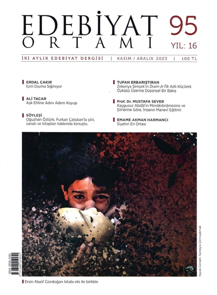 Edebiyat Ortamı 95.Sayı Kasım-Aralık 2023 ürün görseli 1