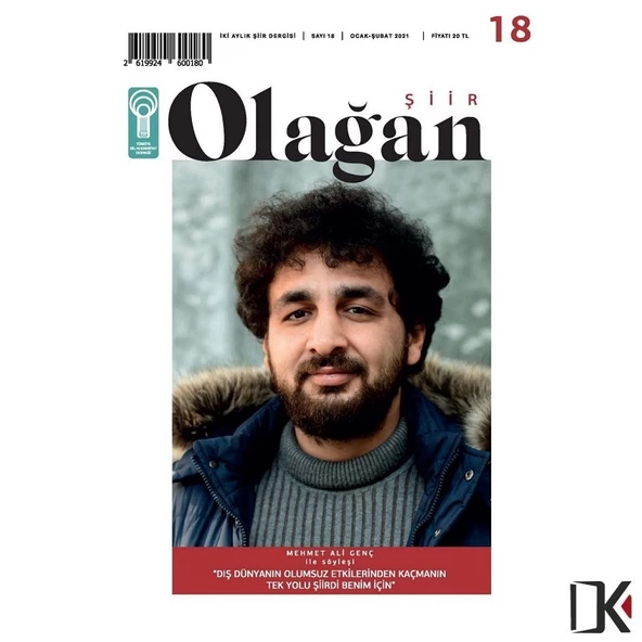 Olağan Şiir 18.Sayı Ocak-Şubat 2021 ürün görseli 1