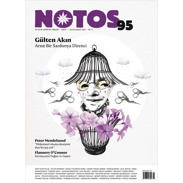 Notos 95.Sayı Ocak-Şubat 2023 ürün görseli 1