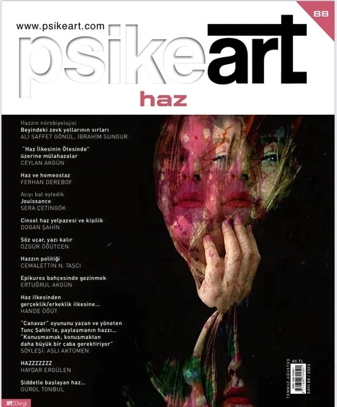 Psikeart 88.Sayı Temmuz-Ağustos 2023 ürün görseli 1