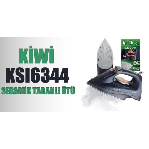 Kiwi KSI-6344 2200 W Buharlı Ütü ürün görseli 1