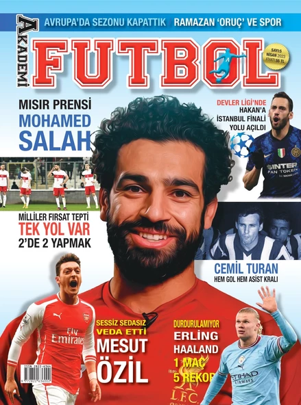 Akademi Futbol 5.Sayı Nisan 2023 ürün görseli 1