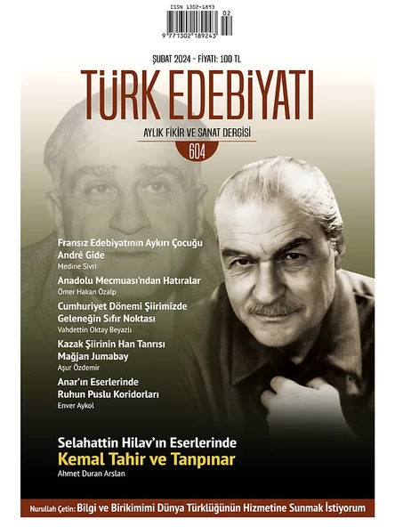Türk Edebiyatı 604.Sayı Şubat 2024 ürün görseli 1