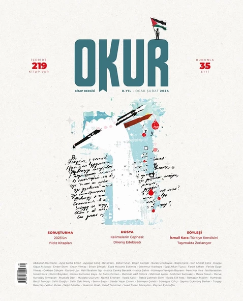 Okur Kitap Dergisi 35.Sayı Ocak-Şubat 2024 ürün görseli 1