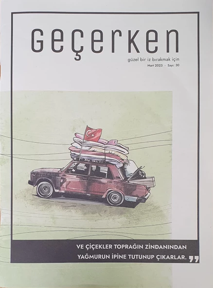 Geçerken 30.Sayı Mart 2023 ürün görseli 1